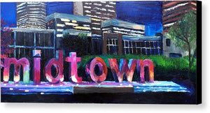 Midtown Glow - Canvas Print