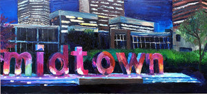 Midtown Glow - Art Print