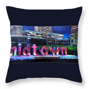 Midtown Glow - Throw Pillow