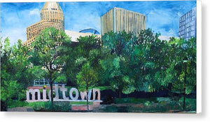 Midtown Skyline - Canvas Print