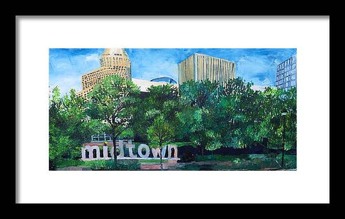 Midtown Skyline - Framed Print