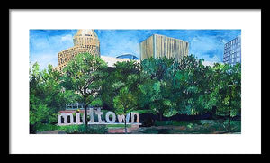 Midtown Skyline - Framed Print