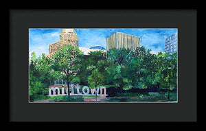Midtown Skyline - Framed Print
