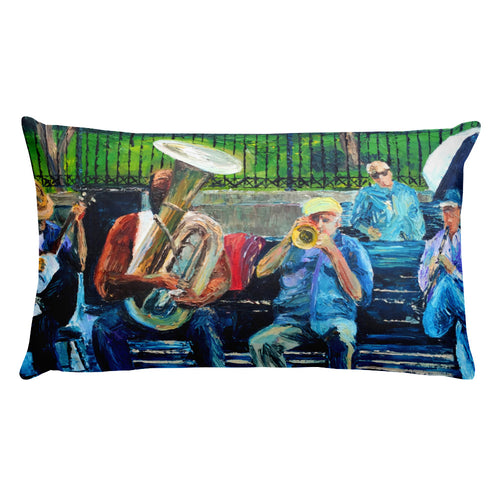 Blues Bench Pillow