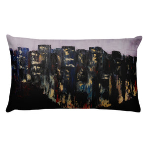 Abstract City Pillow