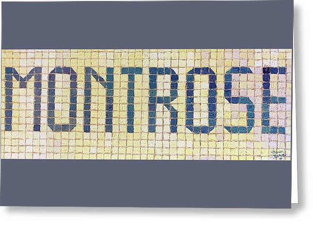 Montrose Mosaic - Greeting Card