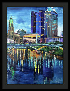 My home Columbus, Ohio - Framed Print