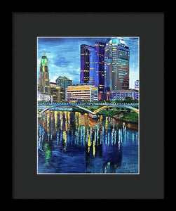 My home Columbus, Ohio - Framed Print