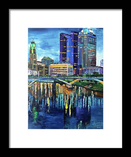 My home Columbus, Ohio - Framed Print