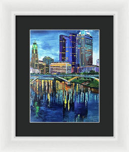 My home Columbus, Ohio - Framed Print