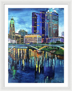 My home Columbus, Ohio - Framed Print