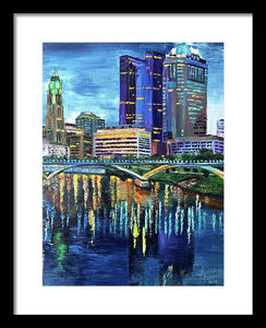 My home Columbus, Ohio - Framed Print