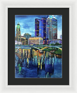 My home Columbus, Ohio - Framed Print