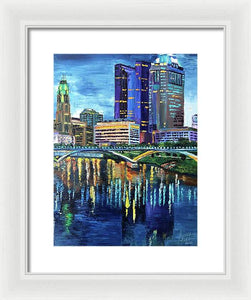 My home Columbus, Ohio - Framed Print