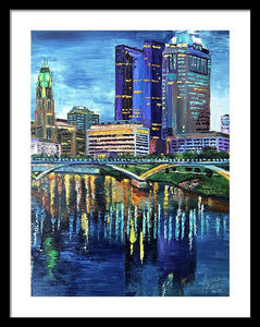 My home Columbus, Ohio - Framed Print