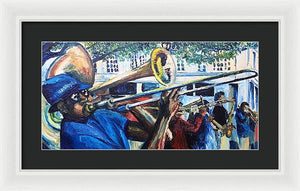 NOLA Brass - Framed Print