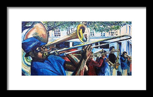 NOLA Brass - Framed Print