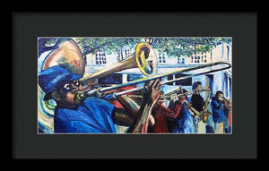 NOLA Brass - Framed Print