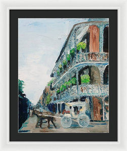 NOLA Carriage Ride - Framed Print