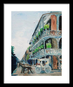 NOLA Carriage Ride - Framed Print