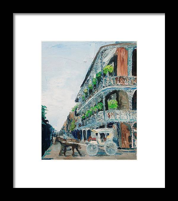 NOLA Carriage Ride - Framed Print