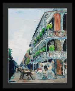 NOLA Carriage Ride - Framed Print