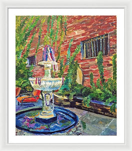 NOLA Courtyard - Framed Print