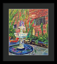 Load image into Gallery viewer, NOLA Courtyard - Framed Print