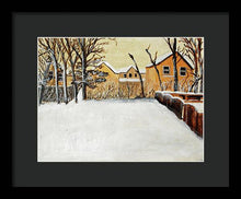 Load image into Gallery viewer, Ohio Snow - Framed Print