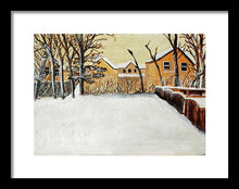 Load image into Gallery viewer, Ohio Snow - Framed Print