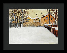 Load image into Gallery viewer, Ohio Snow - Framed Print