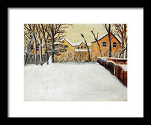 Load image into Gallery viewer, Ohio Snow - Framed Print