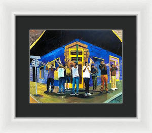 Party On Frenchmen - Framed Print