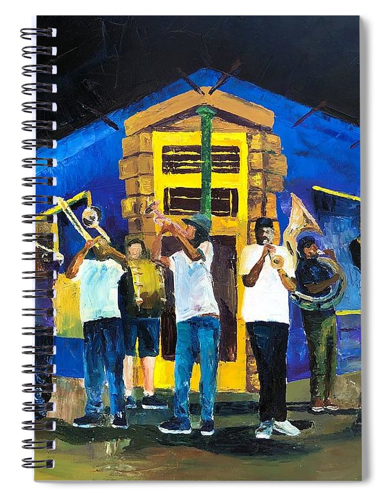 Party On Frenchmen - Spiral Notebook