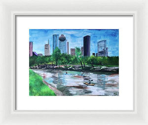 Pon de River - Framed Print