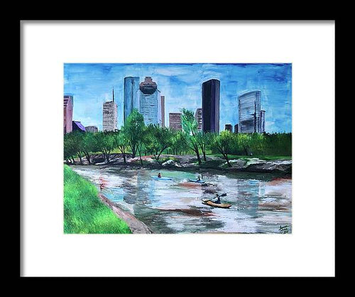 Pon de River - Framed Print