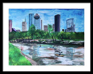 Pon de River - Framed Print