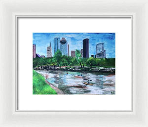 Pon de River - Framed Print