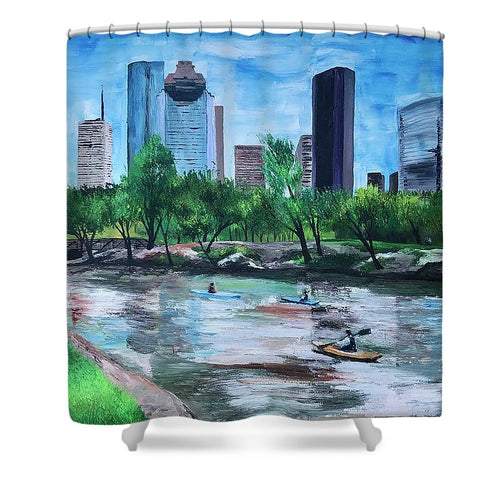 Pon de River - Shower Curtain