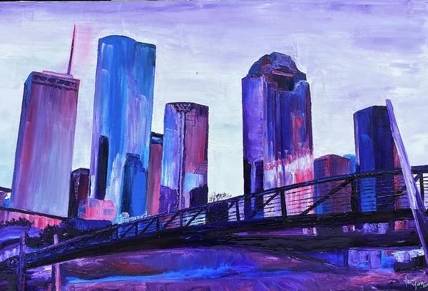 Purple Sky on the Bayou - Art Print