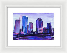 Load image into Gallery viewer, Purple Sky on the Bayou - Framed Print