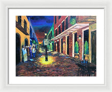 Load image into Gallery viewer, Rangee de Musiciens  Musicians Row - Framed Print