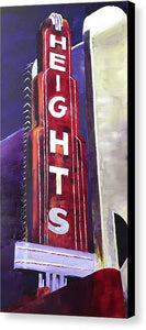 Red Hot Heights - Canvas Print