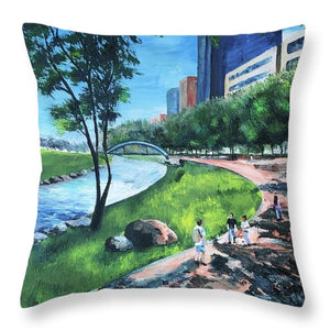Riverwalk  - Throw Pillow