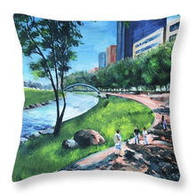 Load image into Gallery viewer, Riverwalk  - Throw Pillow