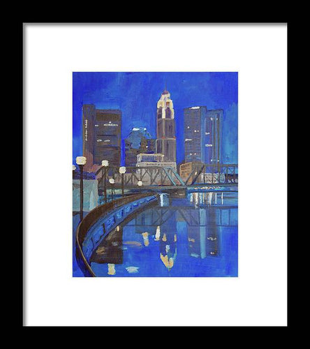 Scioto River - Framed Print