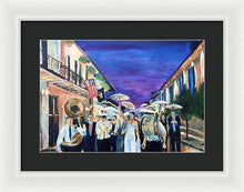 Load image into Gallery viewer, Second Line - Framed Print