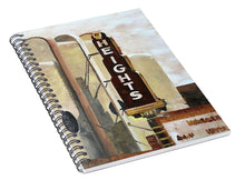 Load image into Gallery viewer, Sepia Heights - Spiral Notebook