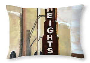 Sepia Heights - Throw Pillow