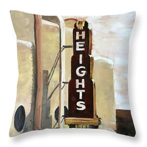 Sepia Heights - Throw Pillow